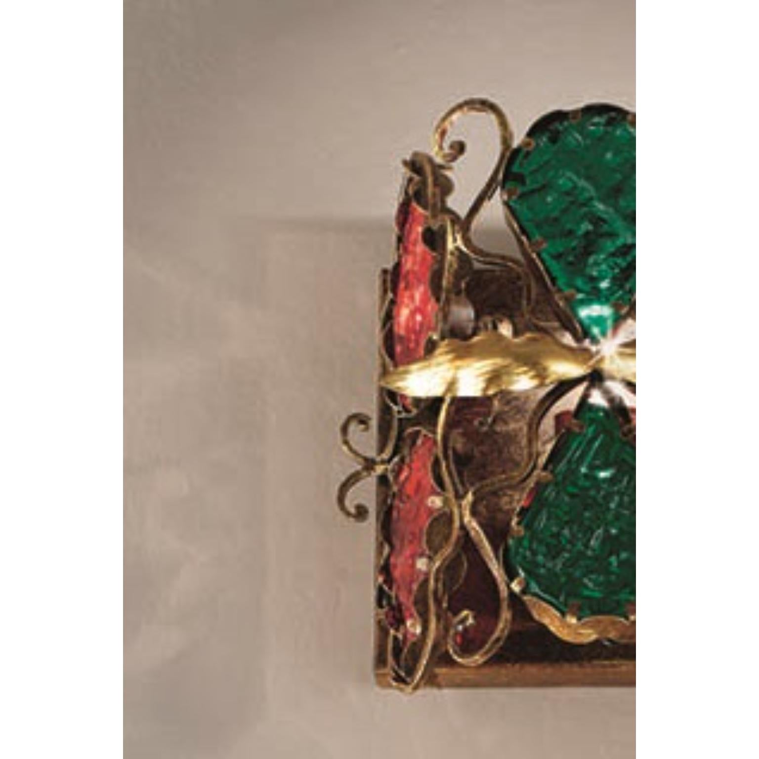 Lámpara de pared Fleur Deco de MM Lampadari Posmoderno en venta