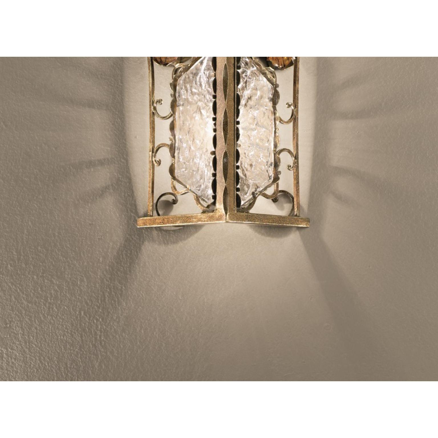 Lámpara de pared Fleur Deco de MM Lampadari Italiano en venta