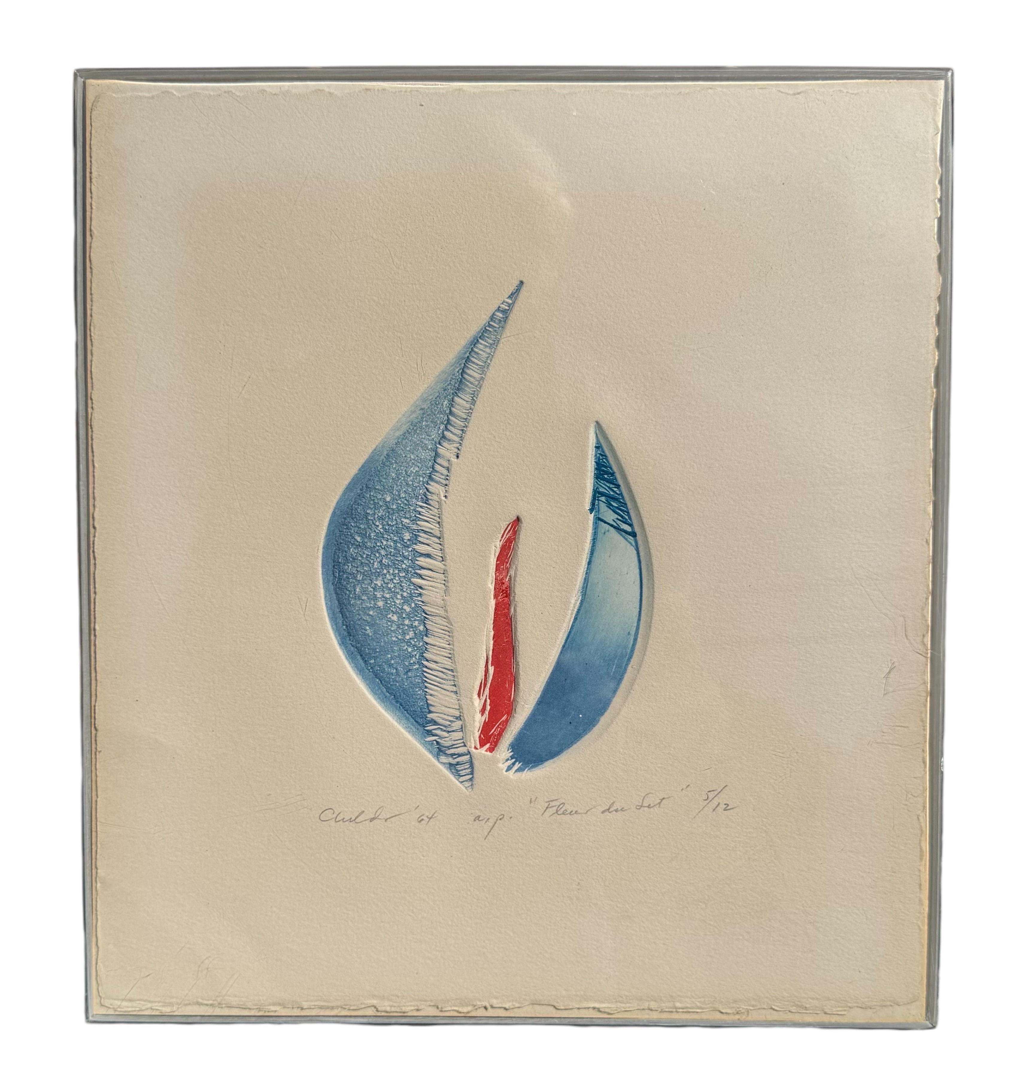 Bernard Childs (American, 1910–1985). Fleur du Lit, 1964. Power tool engraving, original Sheet: 10 1/2 x 10 in. (26.7 x 25.4 cm). Brooklyn Museum, Gift of Judith Childs  (Photo: Brooklyn Museum, 1996.52.7