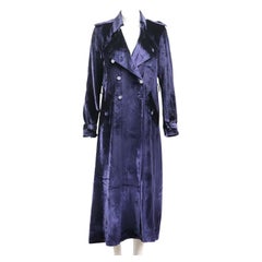 Helen Yarmak Hooded Printed Fur Coat Large For Sale at 1stDibs