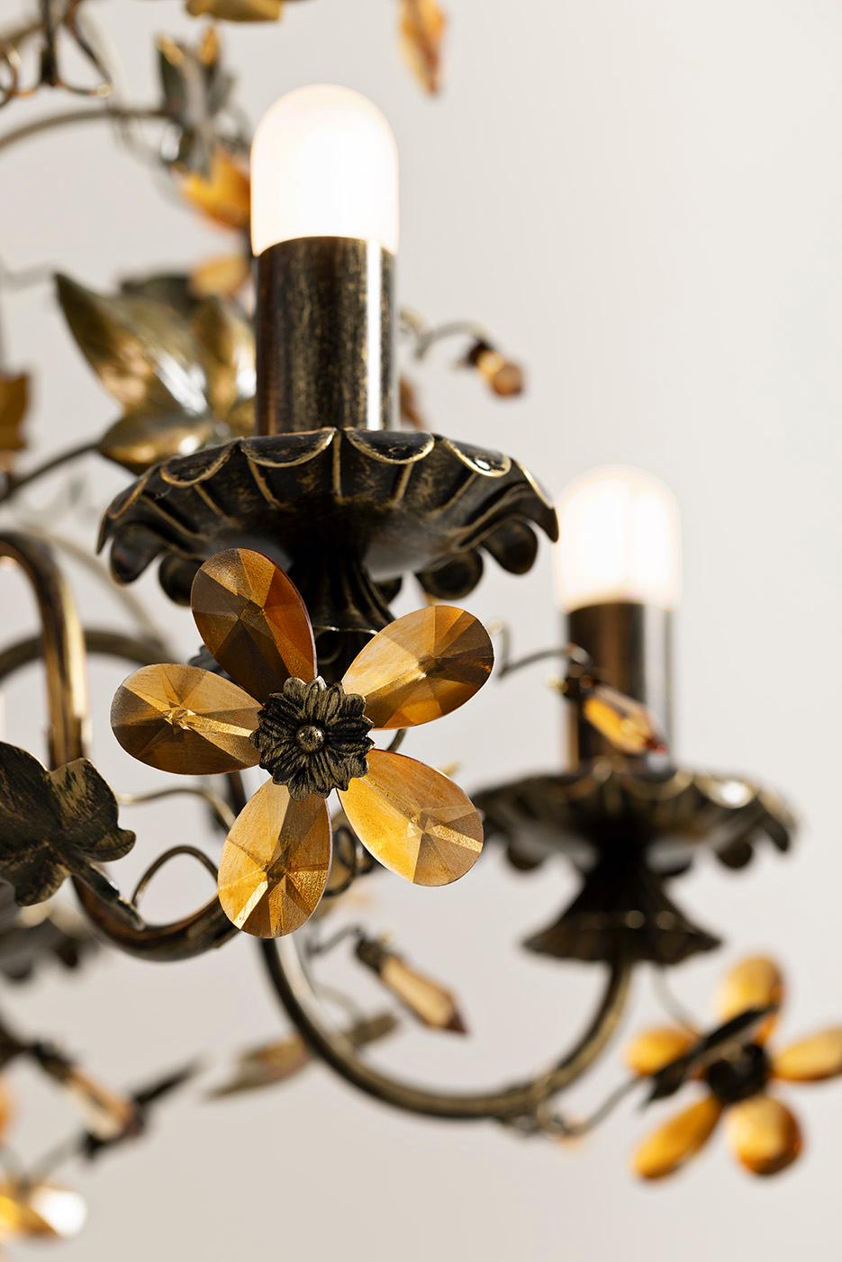 Postmoderno Lampadario Fleur Edera 5 di MM Lampadari in vendita