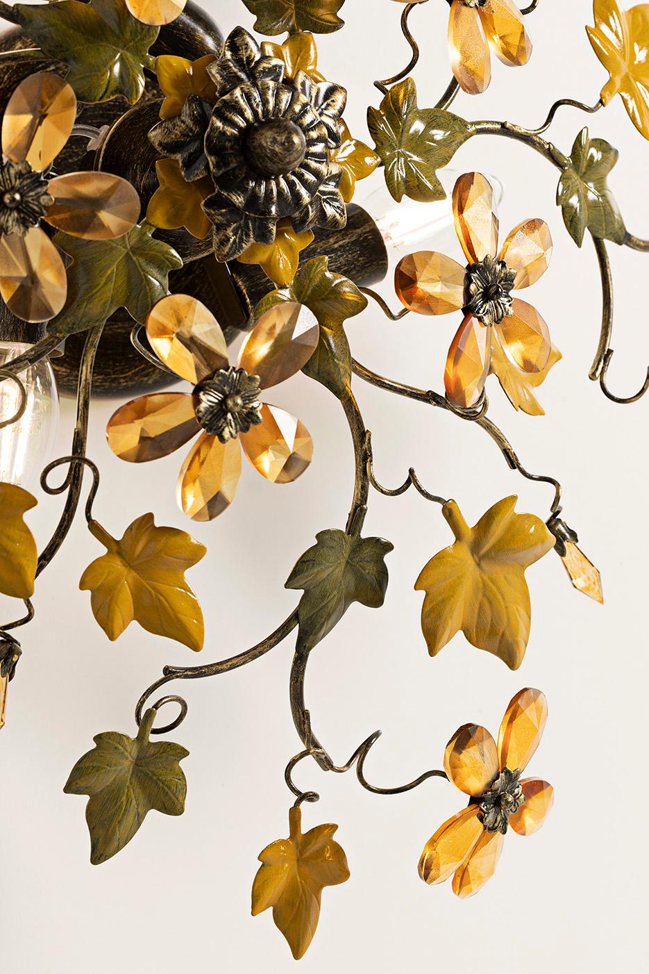 Altro Lampadario Fleur Edera 5 di MM Lampadari in vendita