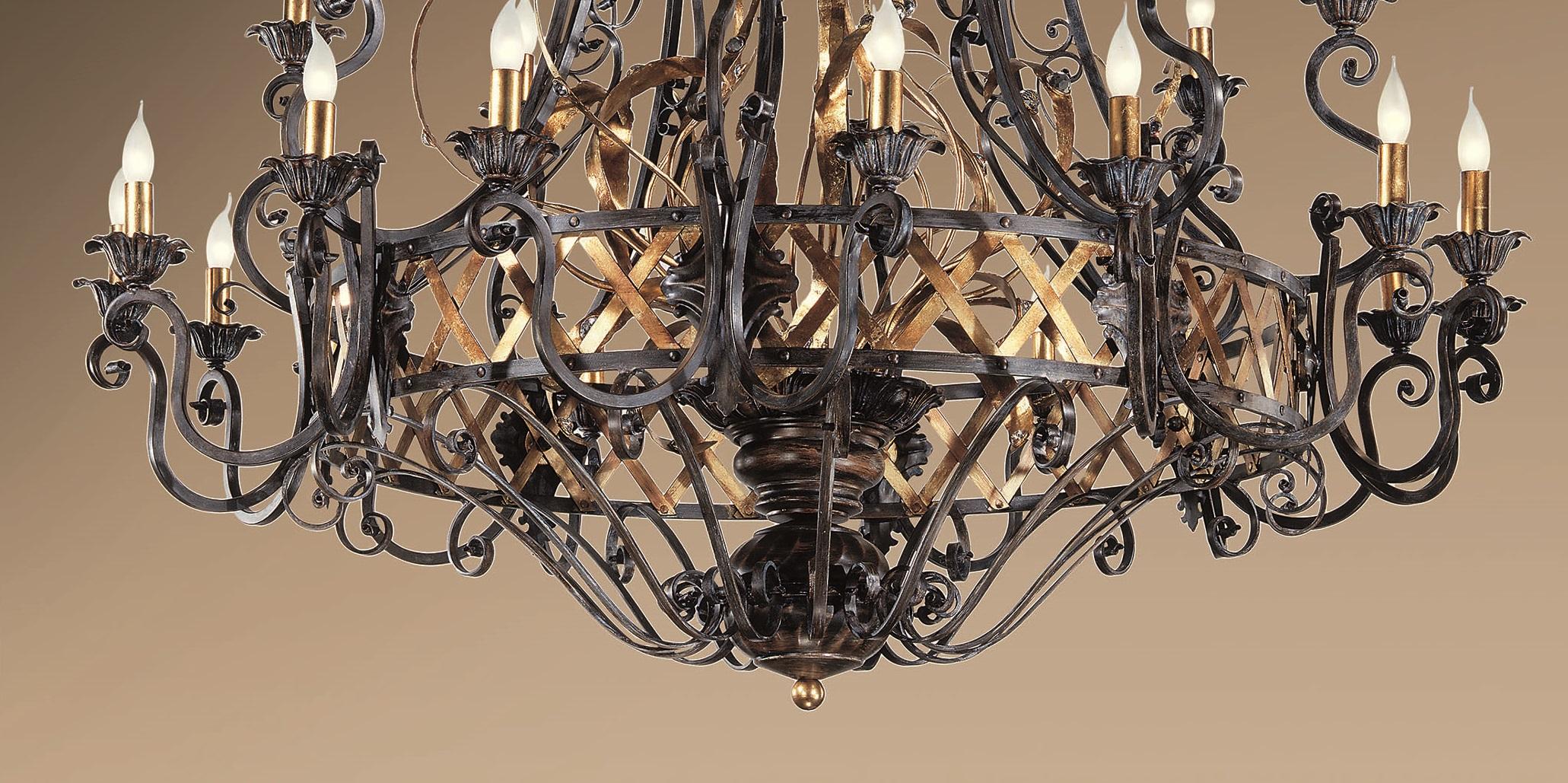 Lámpara Fleur Fiamme de MM Lampadari Posmoderno en venta