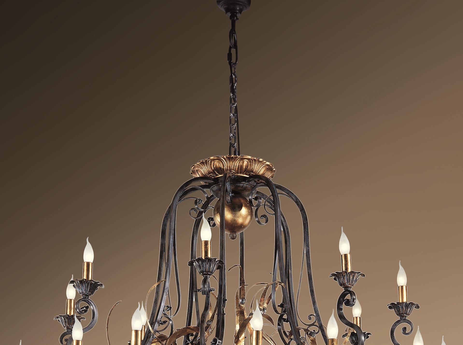 Lámpara Fleur Fiamme de MM Lampadari Italiano en venta