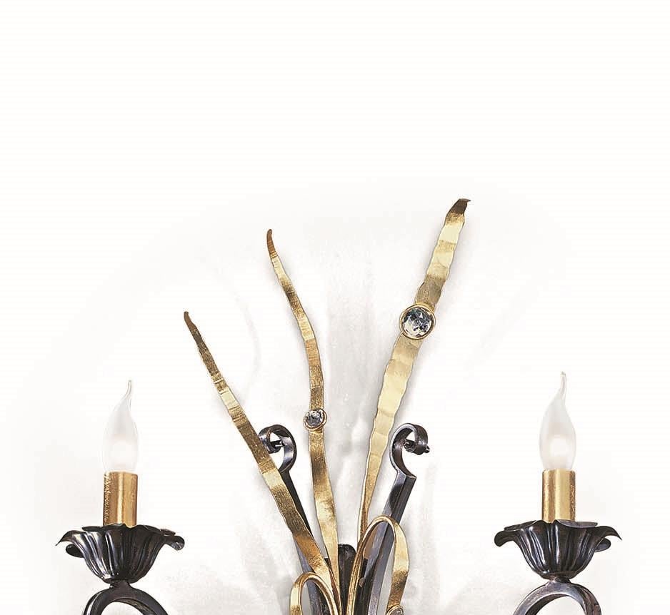 Lámpara de pared Fleur Fiamme de MM Lampadari Posmoderno en venta