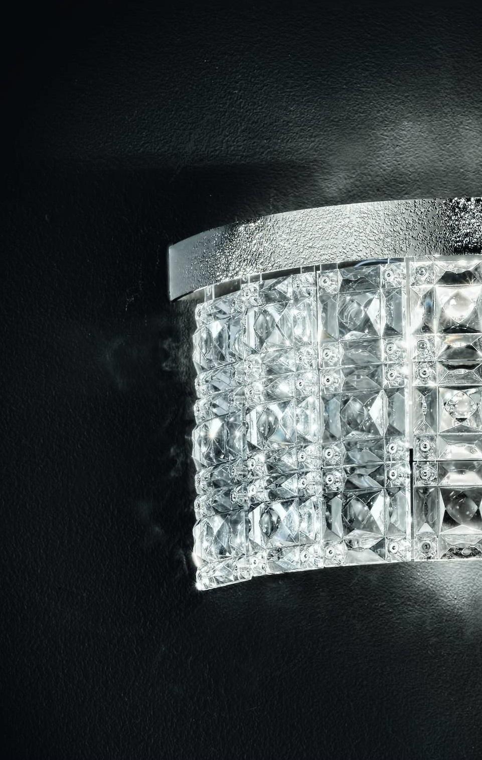 Lámpara de pared Fleur Ghiacciolo de MM Lampadari Italiano en venta