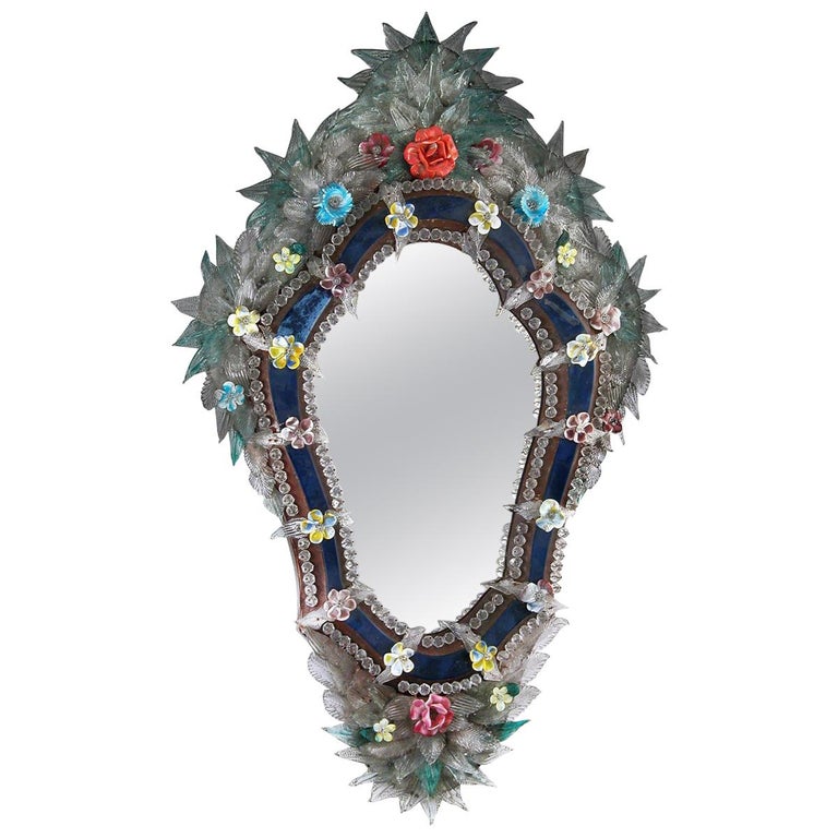 Fleur Glass by Ongaro & Fuga For Sale