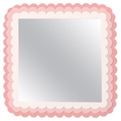Fleur Home Carnival Krewe Mirror in Pink Ombré