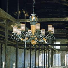 Fleur Impero 8 Chandelier by MM Lampadari