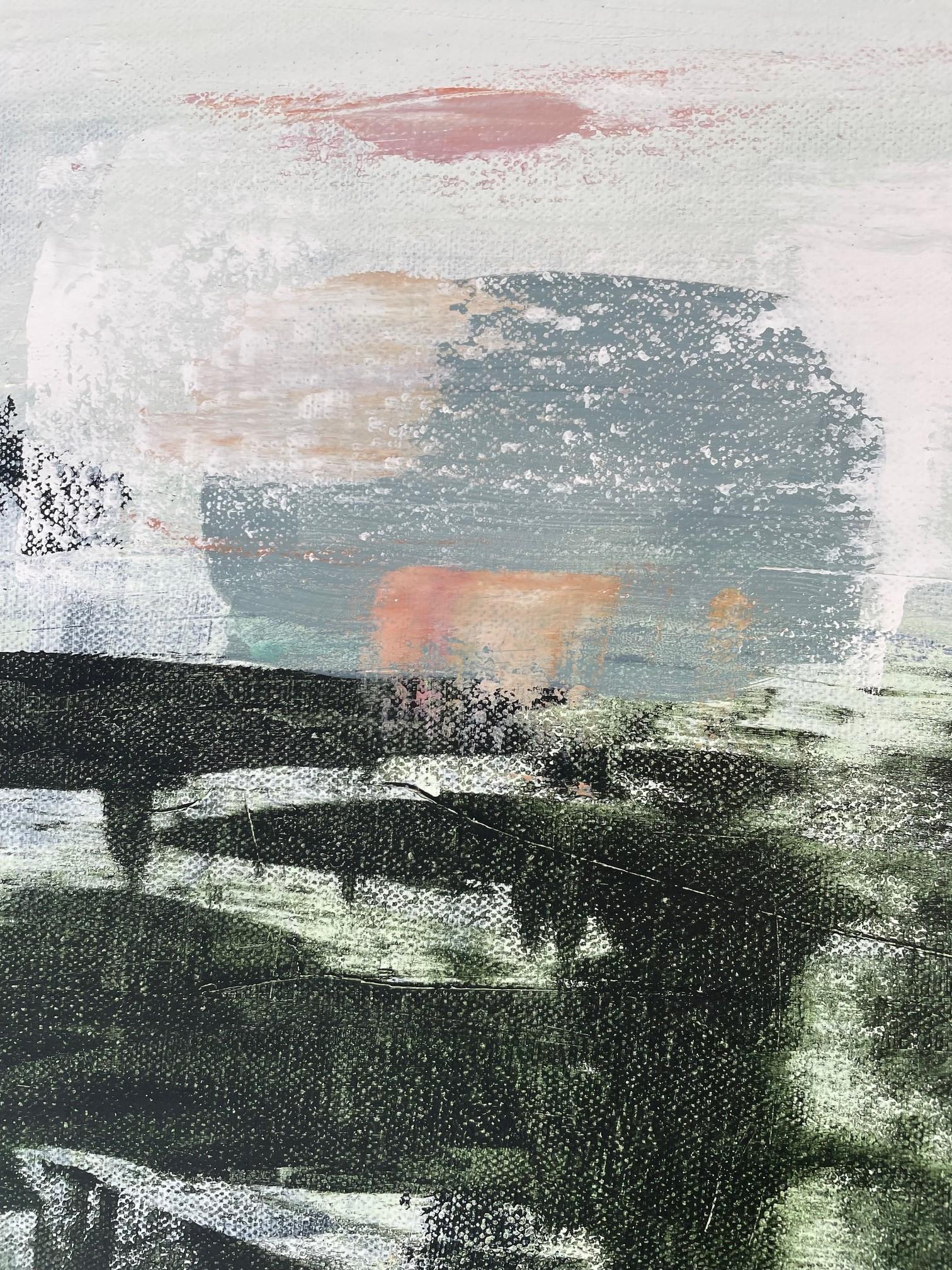 Herbstsonnenaufgang von Fleur Park [2022]
Autumn Sunrise ist ein abstraktes Landschaftsgemälde der Künstlerin Fleur Park, das von Gerhard Richter, den Feldern in Fleurs Umgebung, der natürlichen Umgebung und den Farben des Sonnenaufgangs inspiriert
