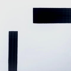Black Series 2 von Fleur Park, abstrakte Kunst, Muster, minimalistische Kunst, monochrom