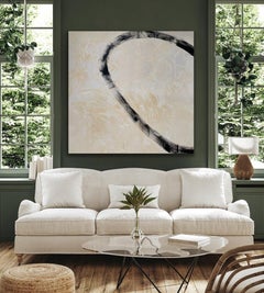 Circle Formation by Fleur Park, Abstract painting, contemporary, original art
