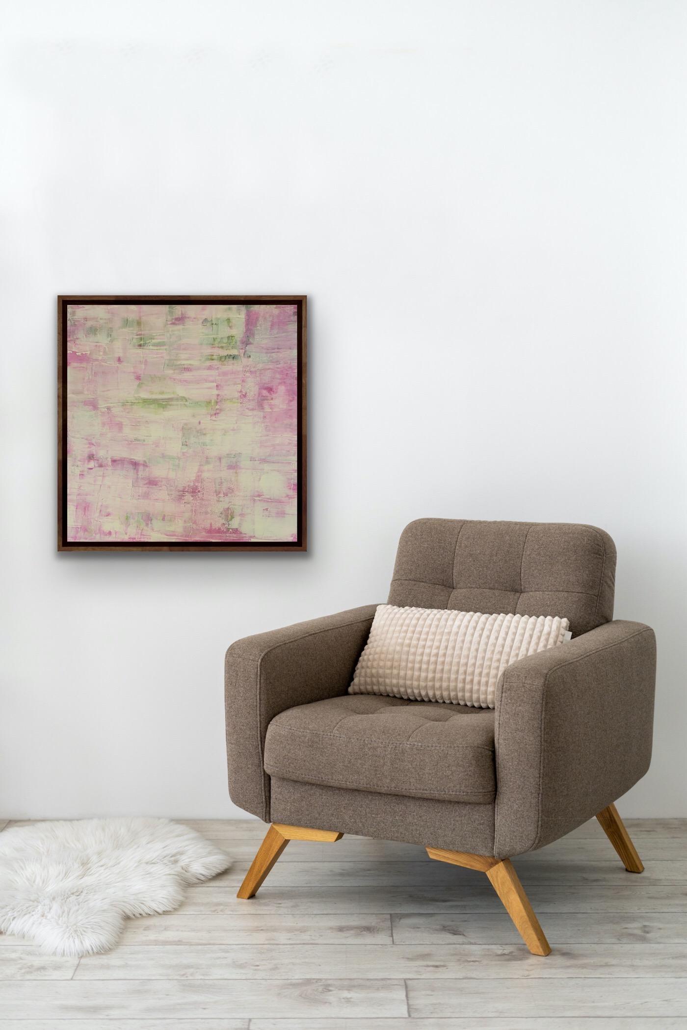 Campos sin fin, Pintura de paisaje, Arte original,  Arte al estilo de Gerhard Richter - Painting de Fleur Park 