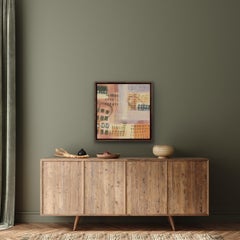 Harvest Fields by Fleur Park, Abstract art, Cityscape, Landscape, Original