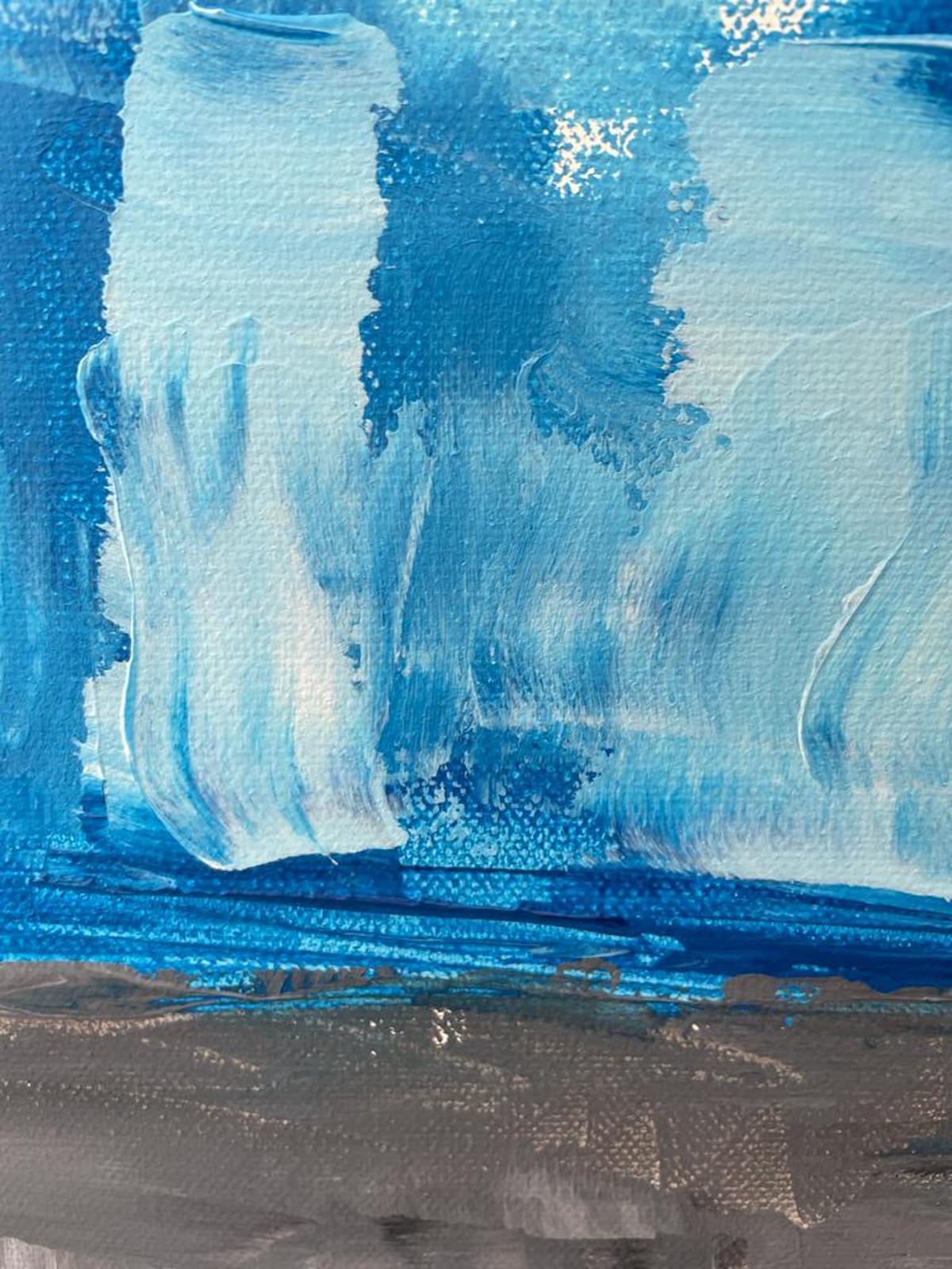 Horizonte 1 by Fleur Park, Pintura original, arte contemporáneo, arte floral en venta 1
