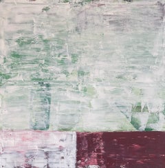 Three Vessels, Contemporary Abstract Art, Gerhard Richter Style Painting