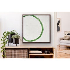Circle Formation 2 with Acrylic on Canvas, Painting by Fleur Park