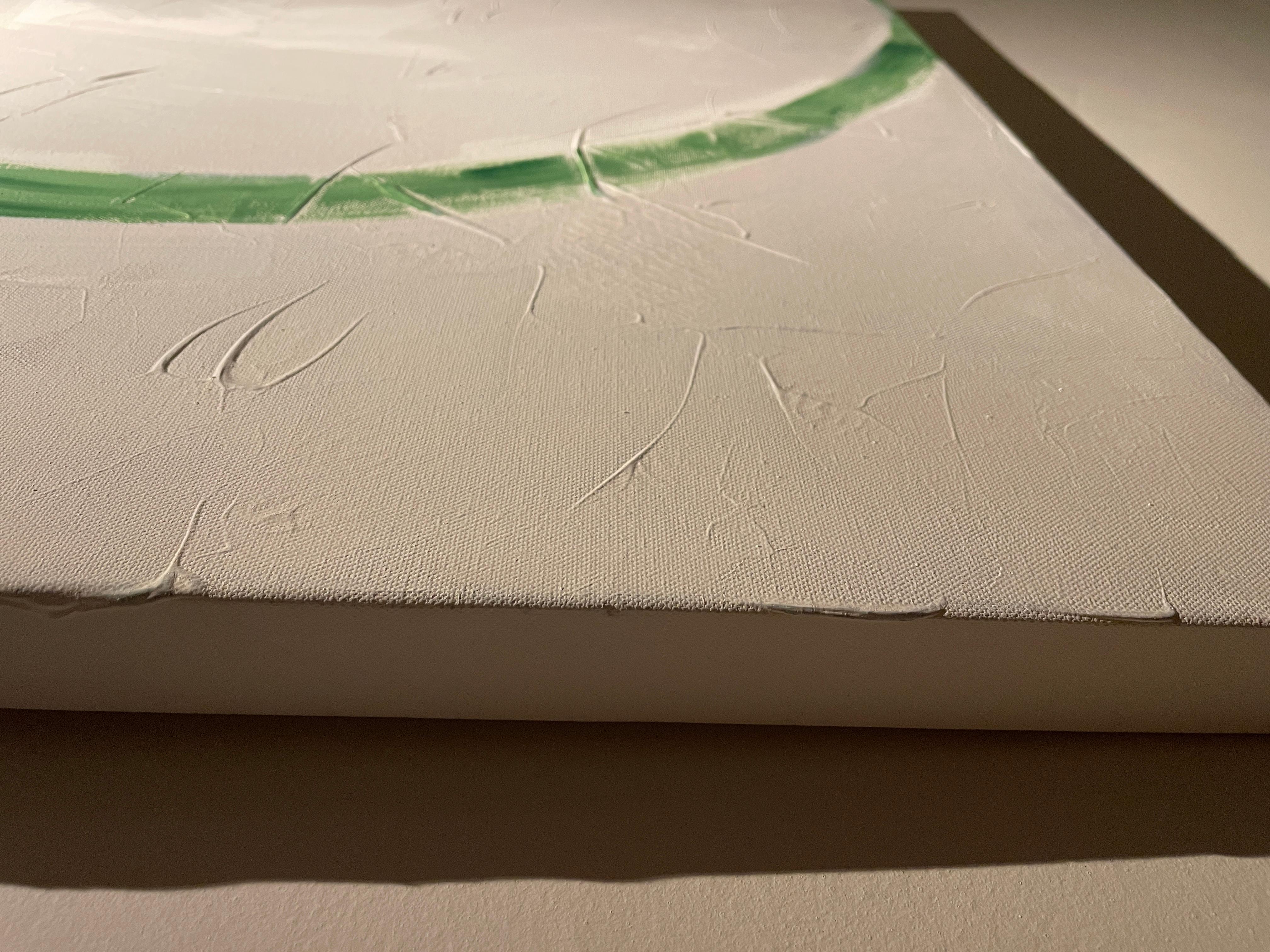 Formazione di cerchi 2 con Acrilico su tela, Pittura di Fleur Park in vendita 6