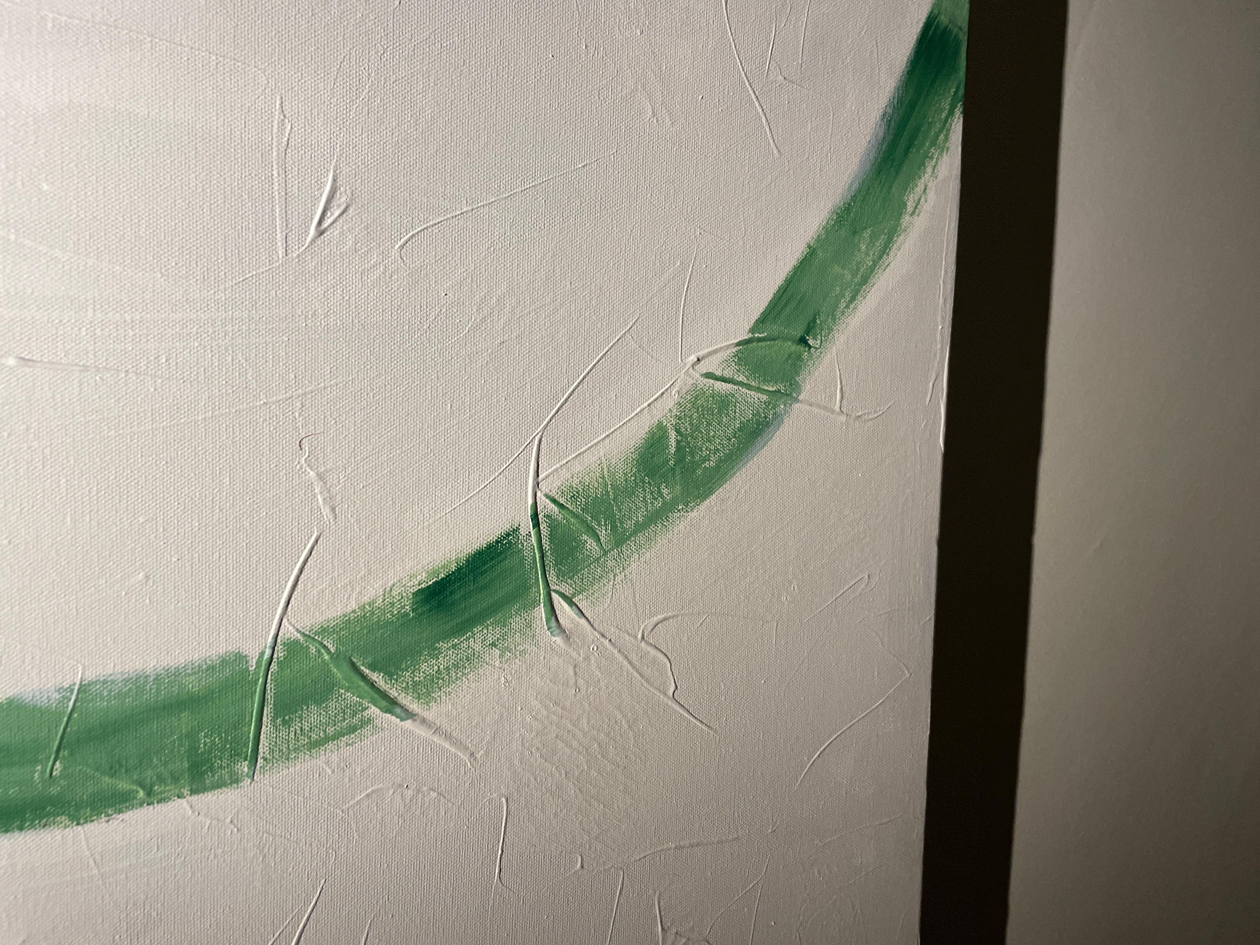 Formazione di cerchi 2 con Acrilico su tela, Pittura di Fleur Park in vendita 8