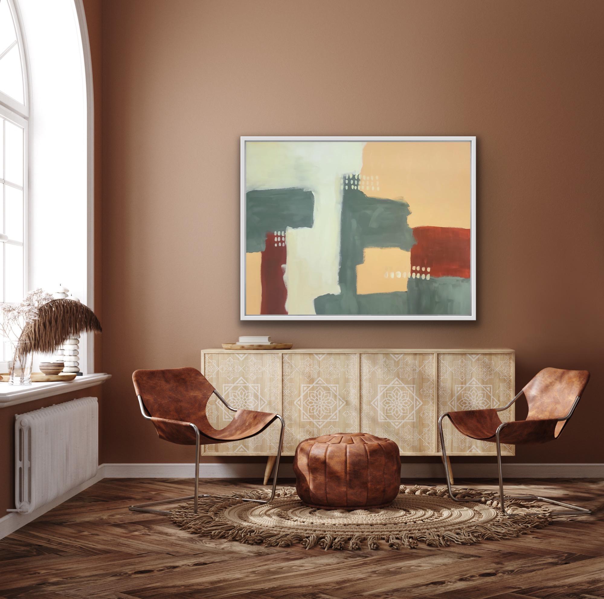 Summer Fields by Fleur Park, Abstract, Gestural abstraction, Geometric For Sale 5