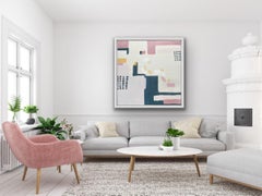 Bright Lights, Fleur Park, Contemporary abstract painting, Original painting