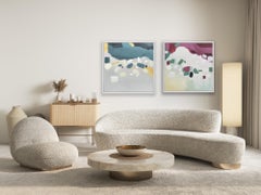 Dittico Riflessi costieri II e Riflessi costieri rosa, Originale panting