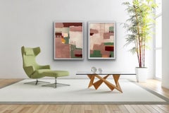 Landscape vs City 1 , original landscape art