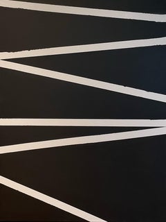 Formazione di linee I, Pittura originale, Astratta, Geometrica