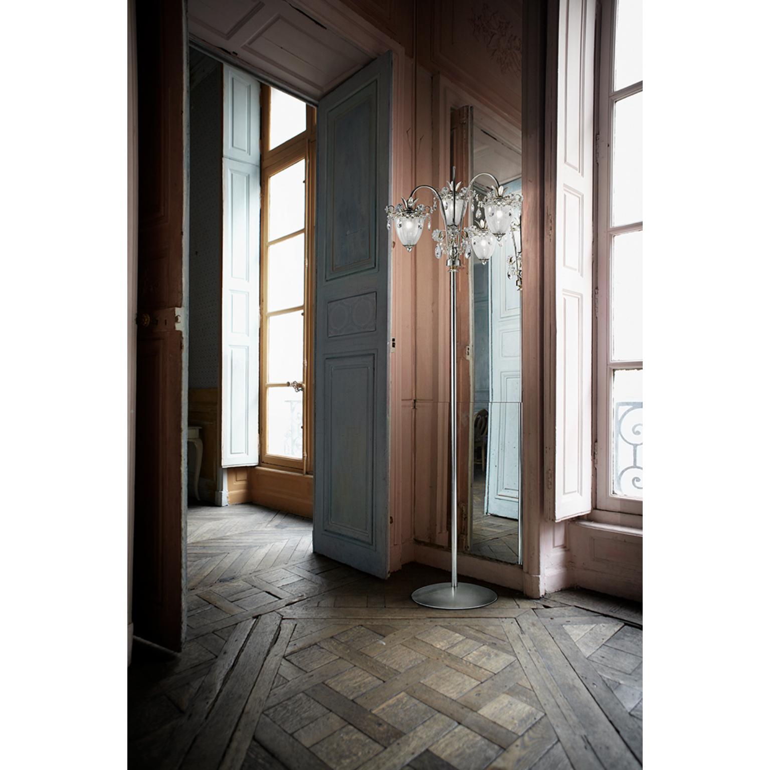 Lámpara de pie Rugiada Fleur de MM Lampadari Italiano en venta