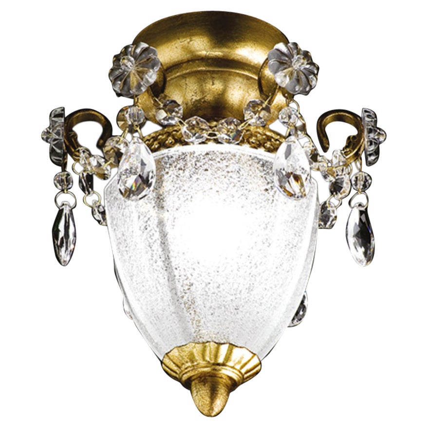 Fleur Rugiada Flush Mount by MM Lampadari