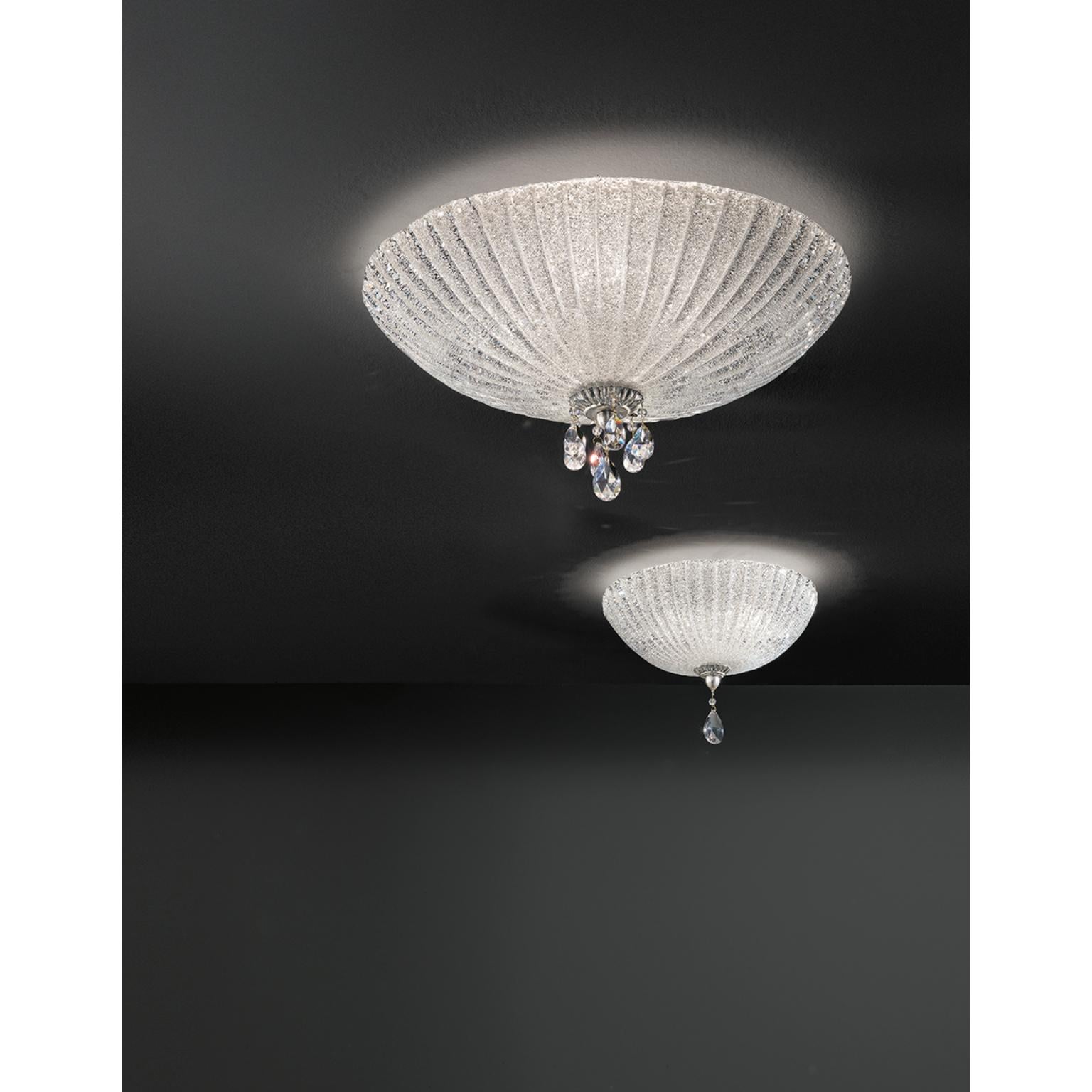 Postmoderne Grand support encastré Fleur Rugiada de MM Lampadari en vente