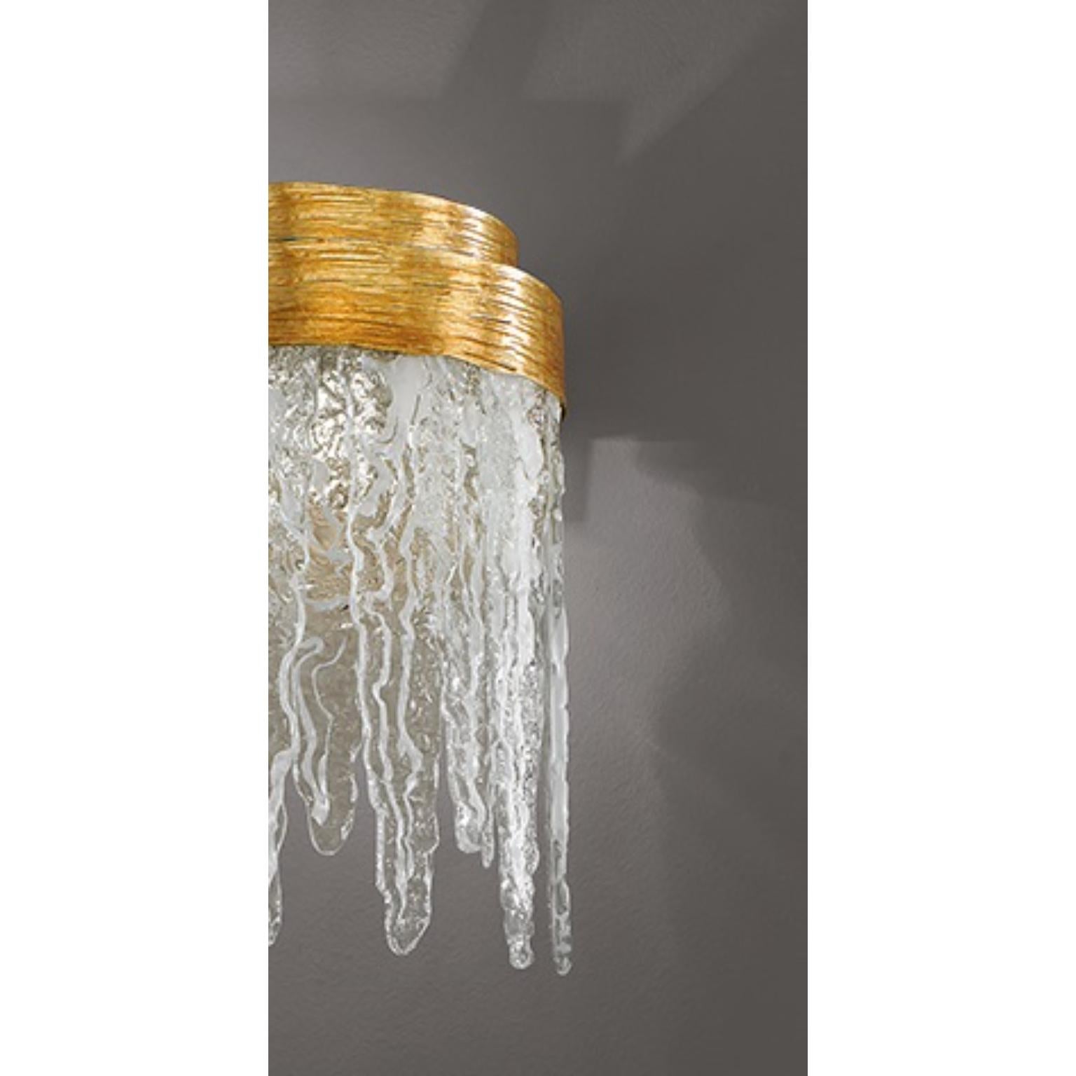 Lámpara de pared Fleur Stallattite de MM Lampadari Posmoderno en venta