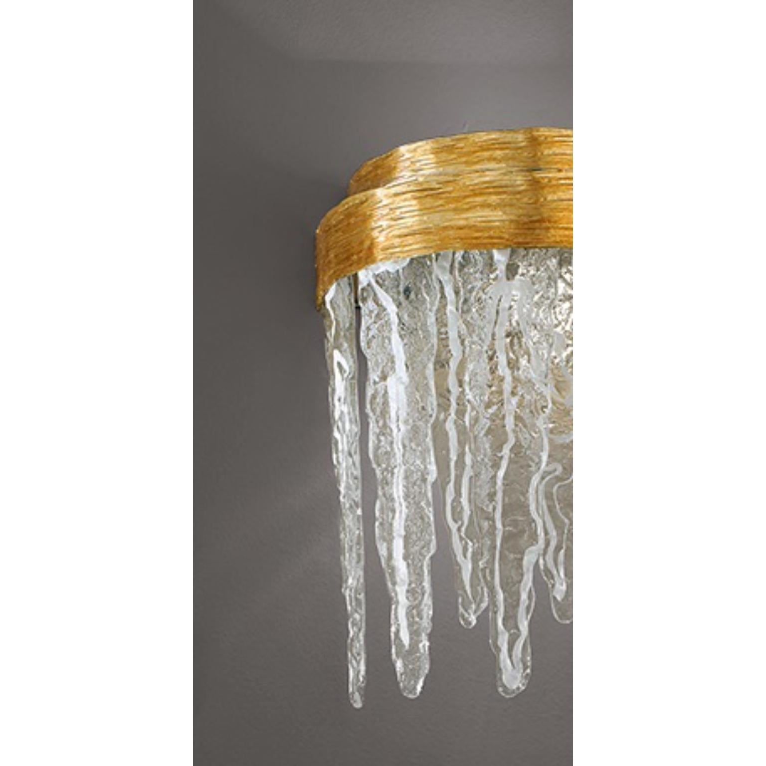 Lámpara de pared Fleur Stallattite de MM Lampadari Italiano en venta