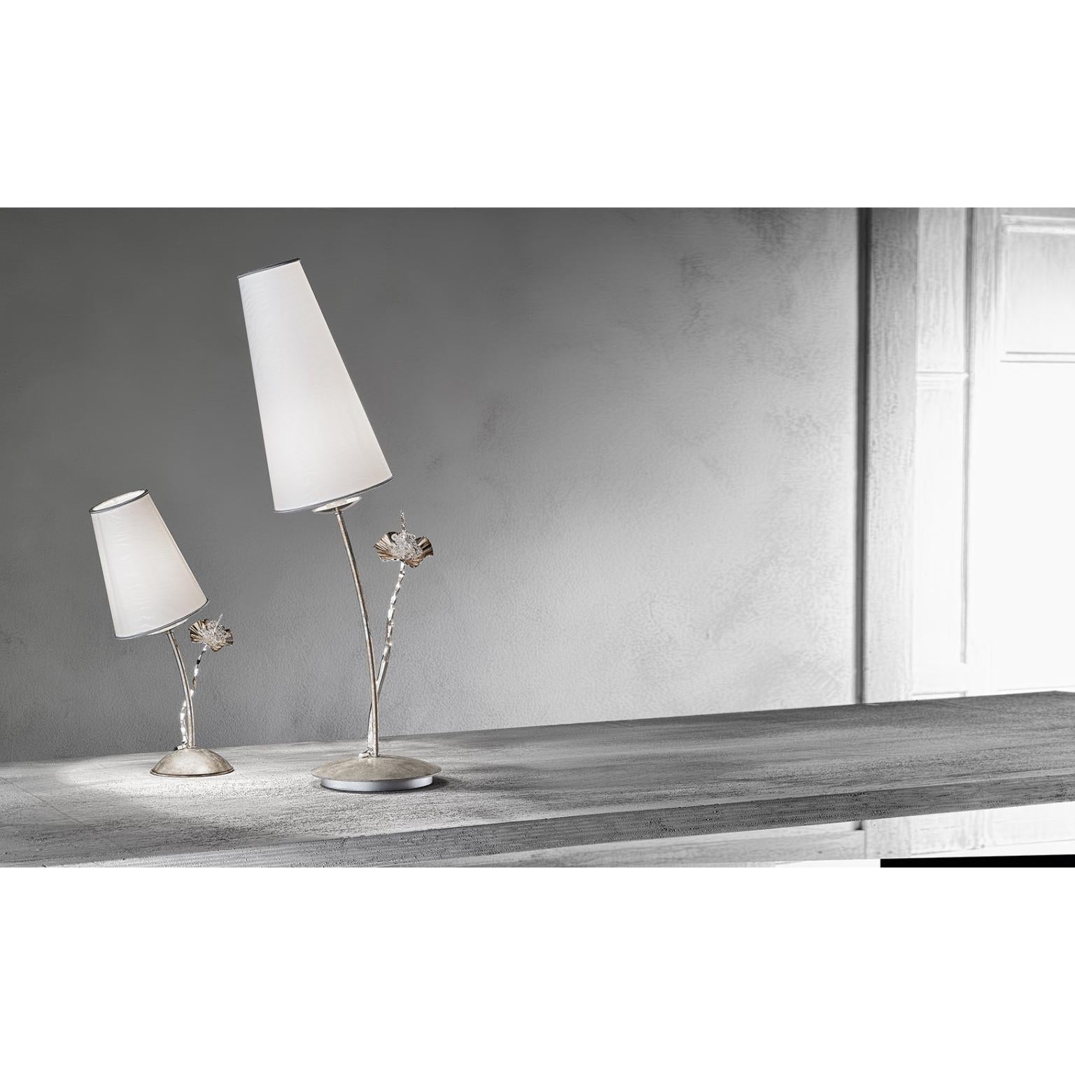 Italian Fleur Stello Table Lamp by MM Lampadari For Sale