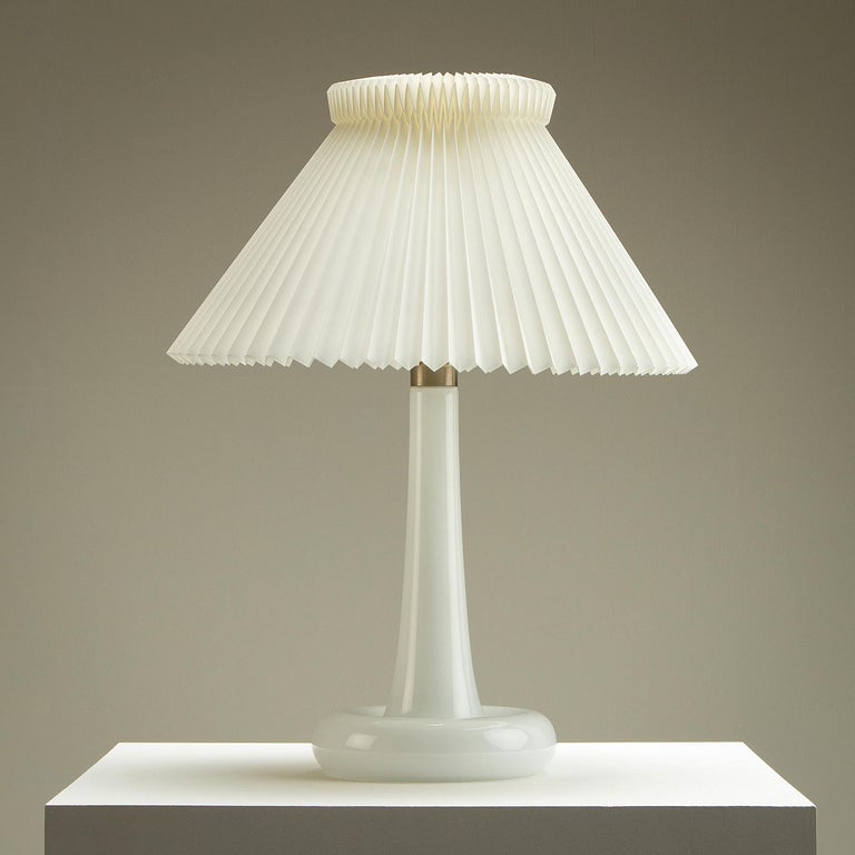 Fleur Table Lamp by Michael Bang for Holmegaard, Denmark, 1970s at 1stDibs