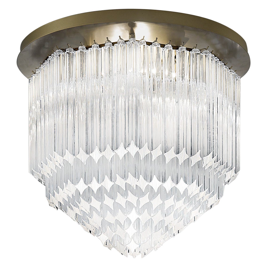 Plafonnier Fleur Topazio de MM Lampadari