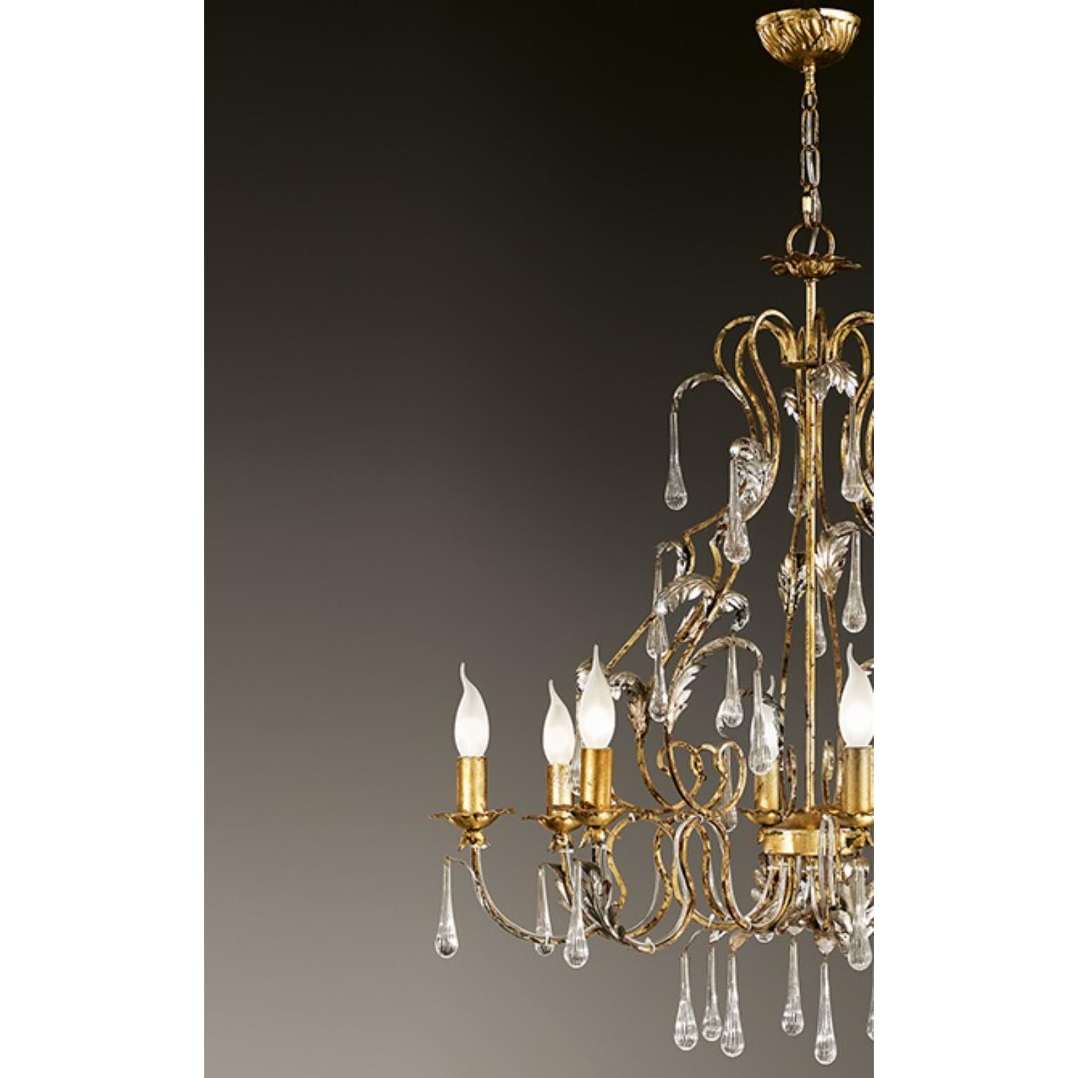 Lámpara Fleur Villa 8 de MM Lampadari Italiano en venta