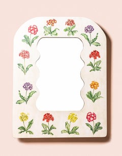 Fleur x Riley Sheehey Primrose Print Small Mirror