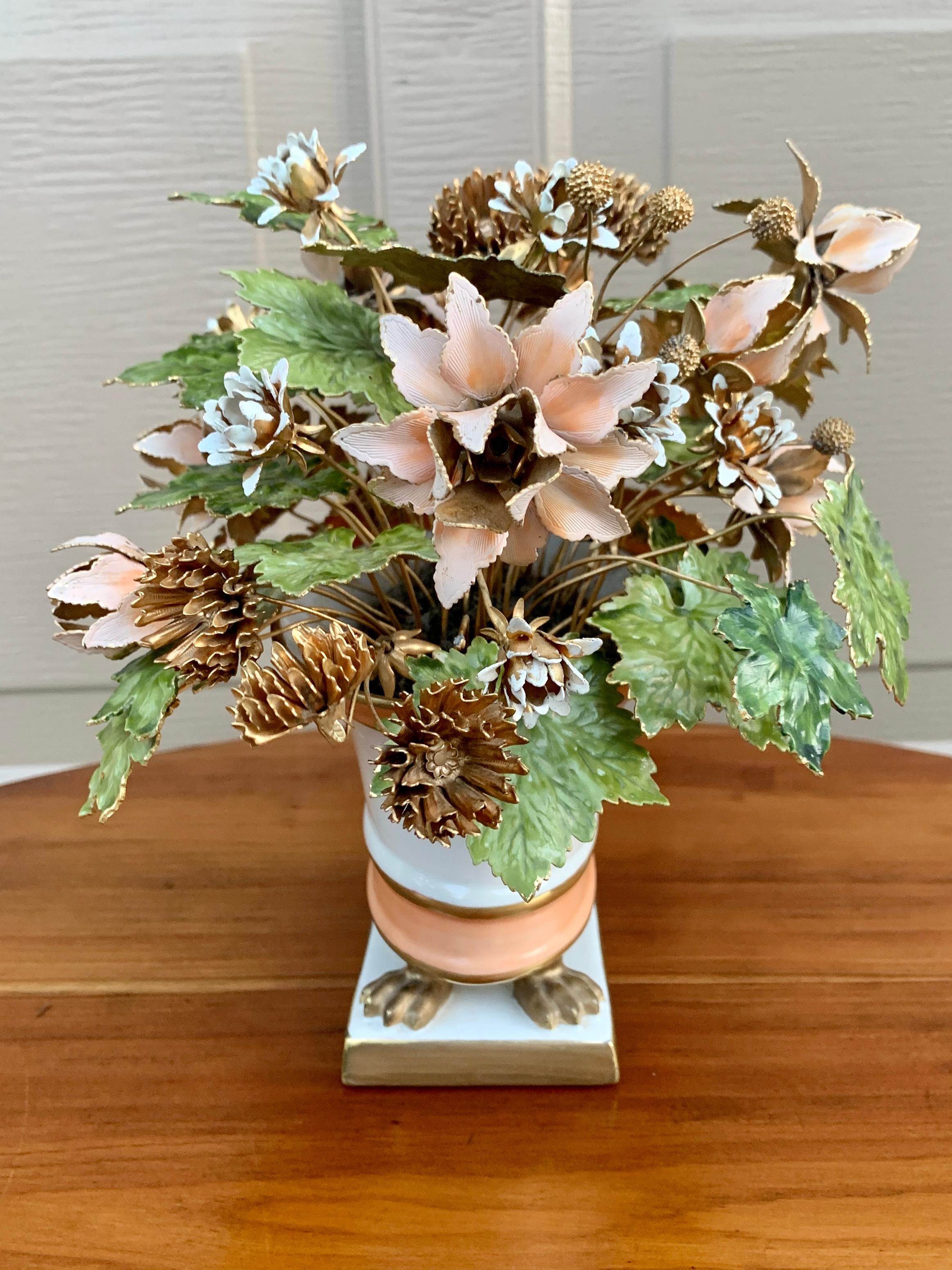 Fleurs Des Siècles Enamel Flower Bouquet by Jane Hutcheson for Gorham For Sale 5