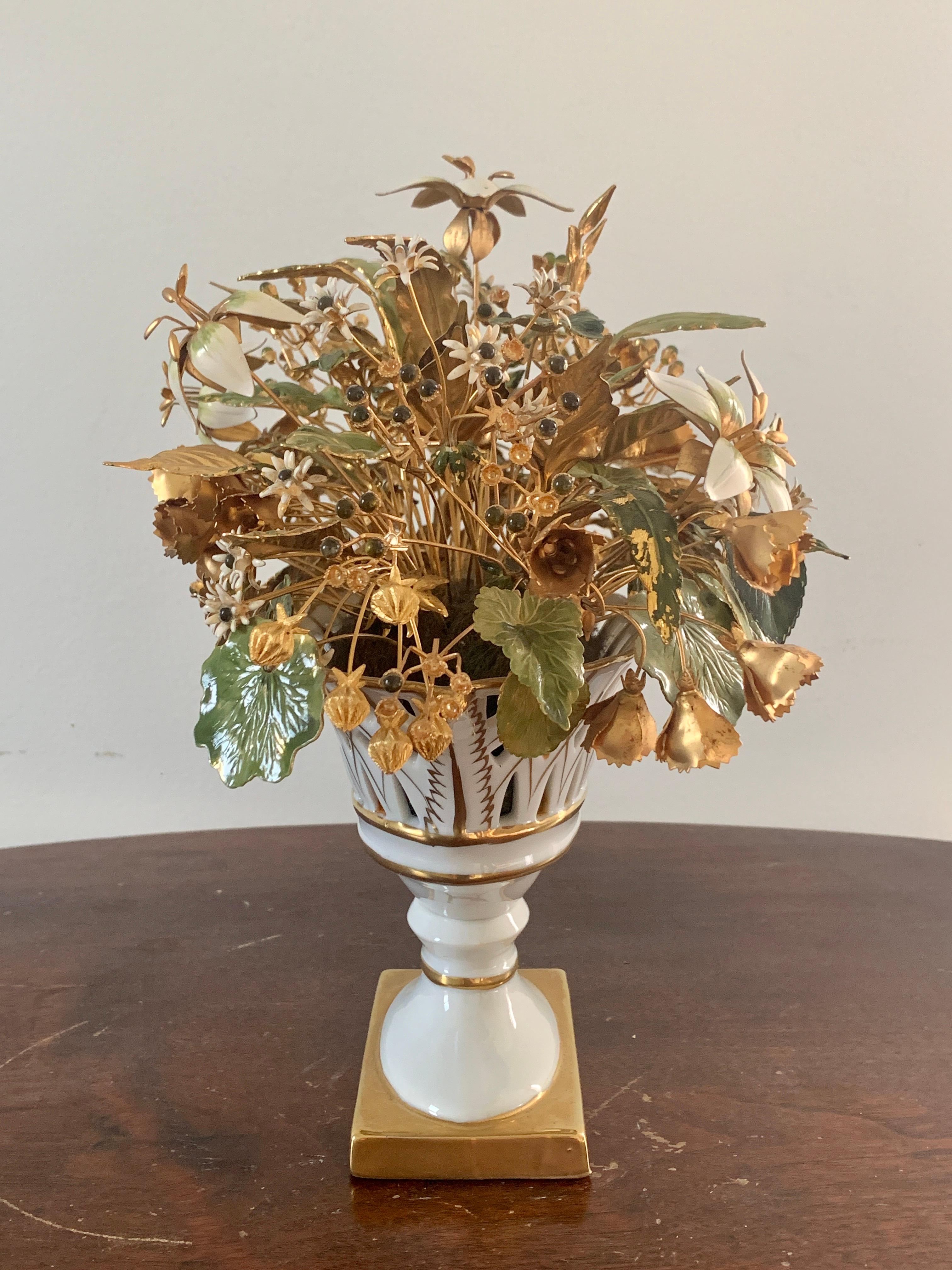 Fleurs Des Siècles Enamel Flower Bouquet by Jane Hutcheson for Gorham 5