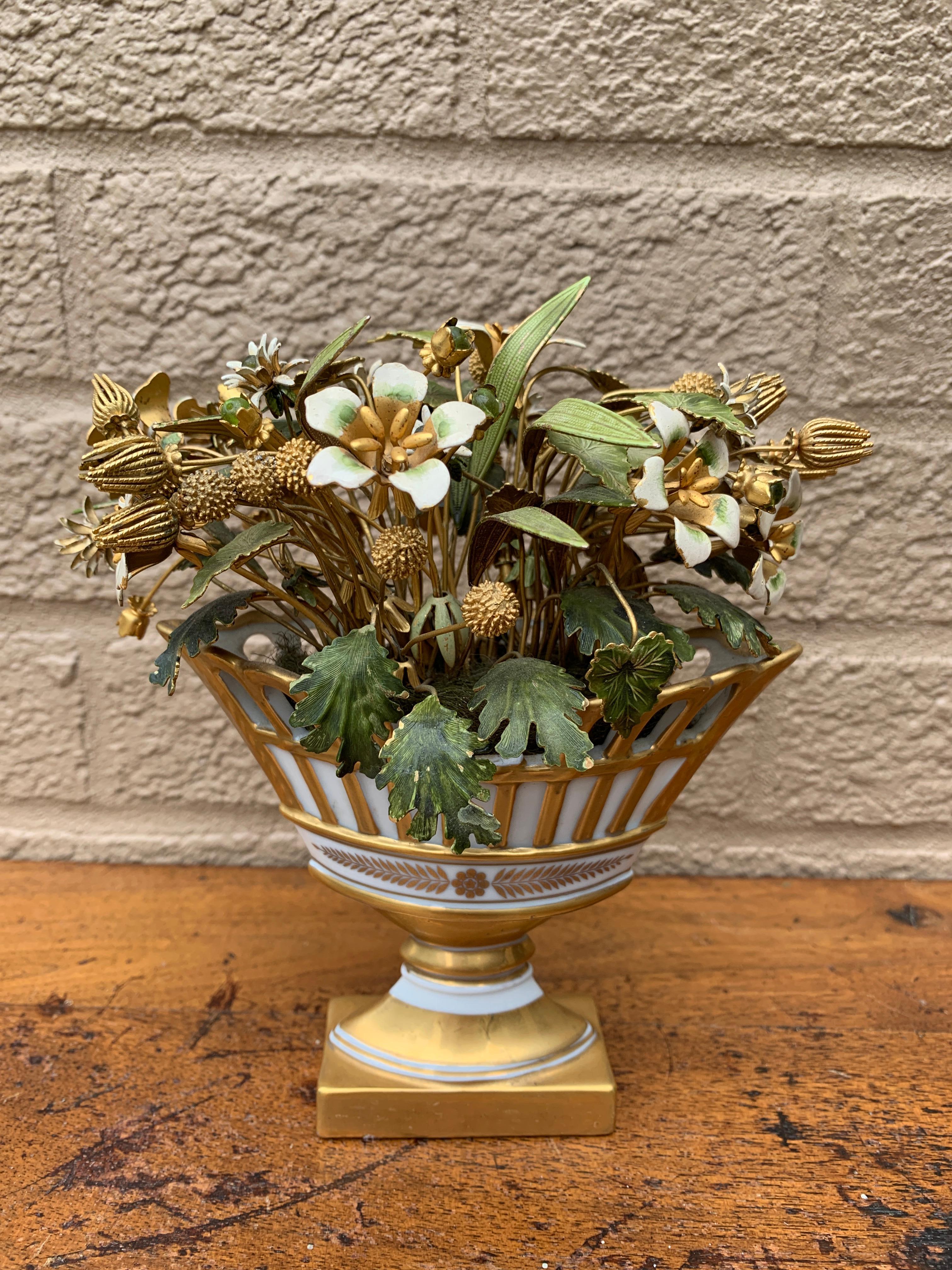 Fleurs Des Siècles Enamel Flower Bouquet by Jane Hutcheson for Gorham For Sale 1