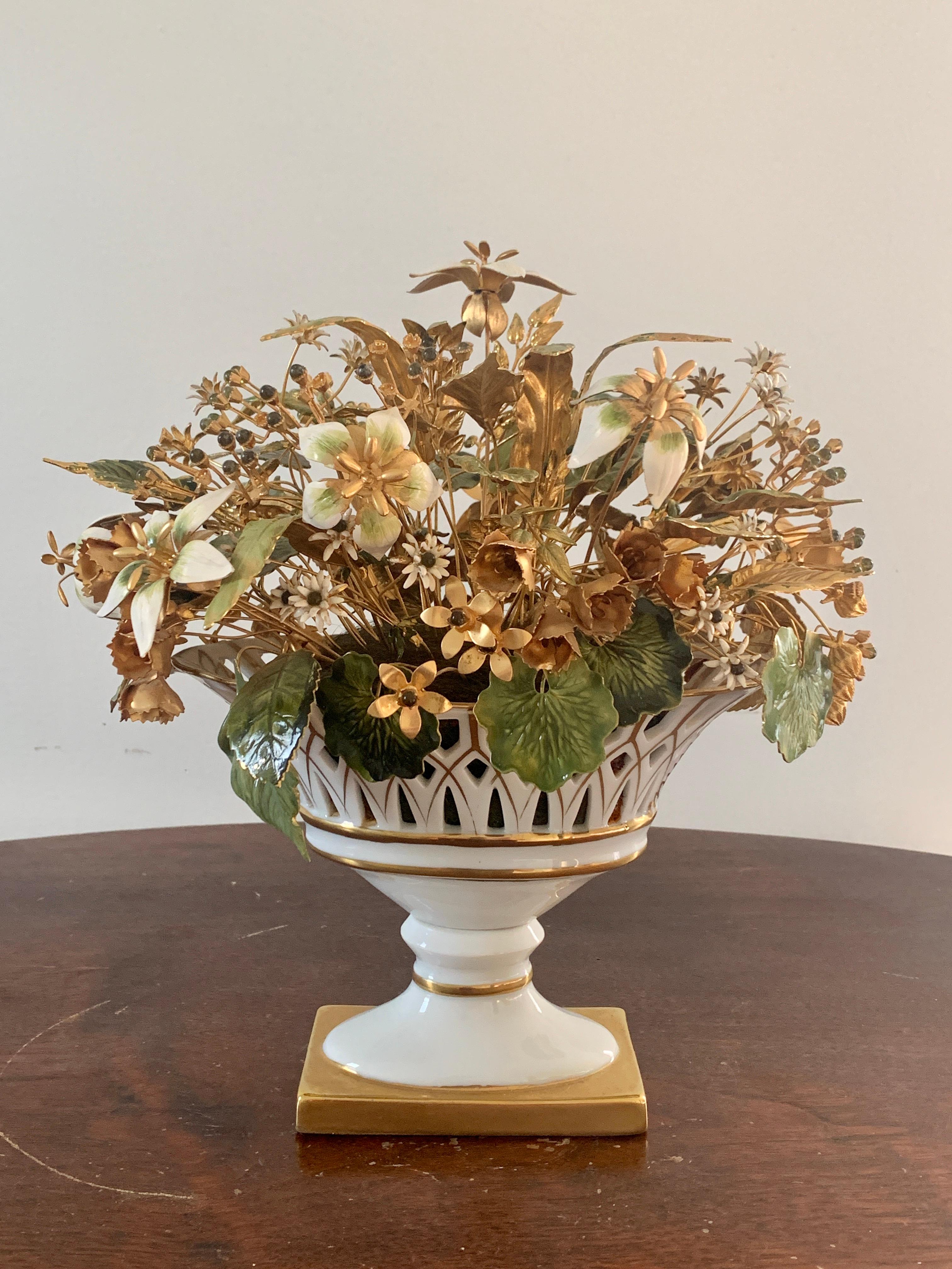 Fleurs Des Siècles Enamel Flower Bouquet by Jane Hutcheson for Gorham 1