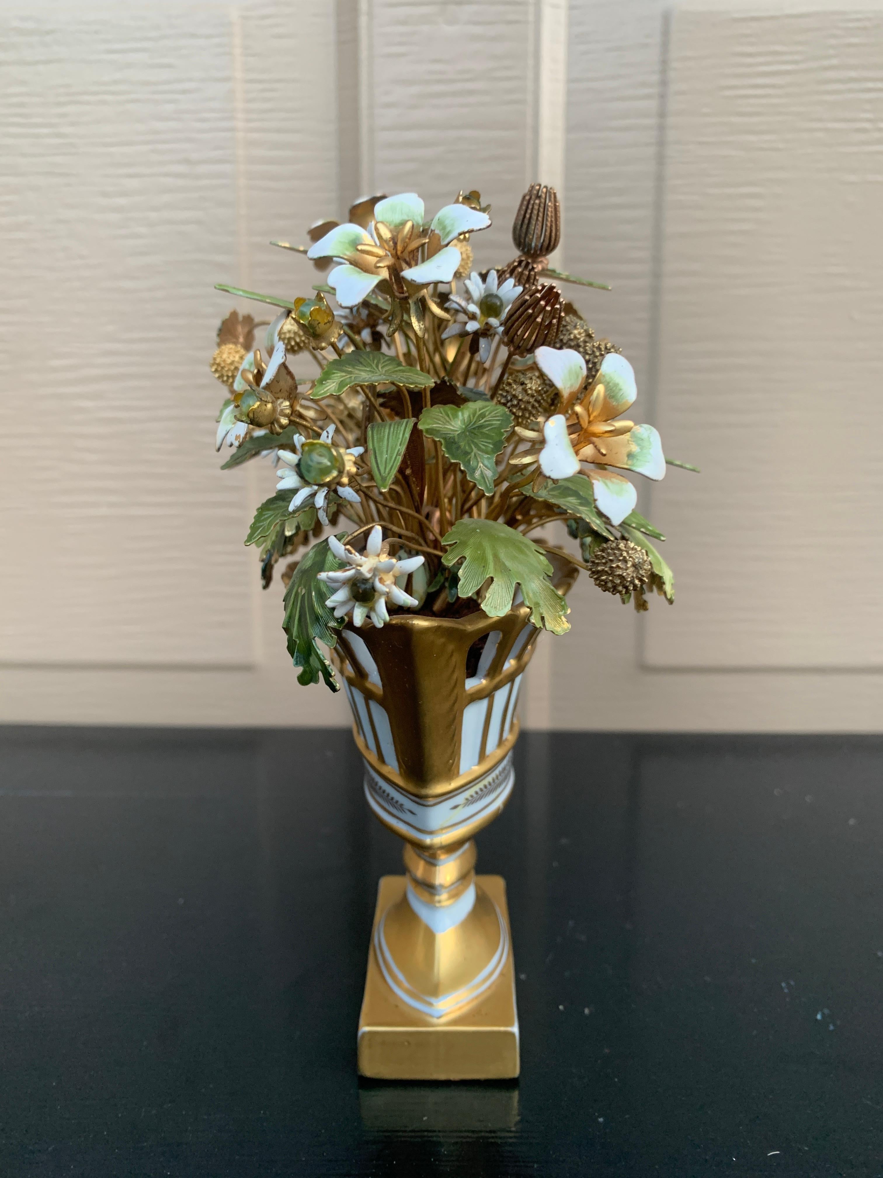 Bouquet di fiori smaltati Fleurs Des Siècles di Jane Hutcheson per Gorham in vendita 1