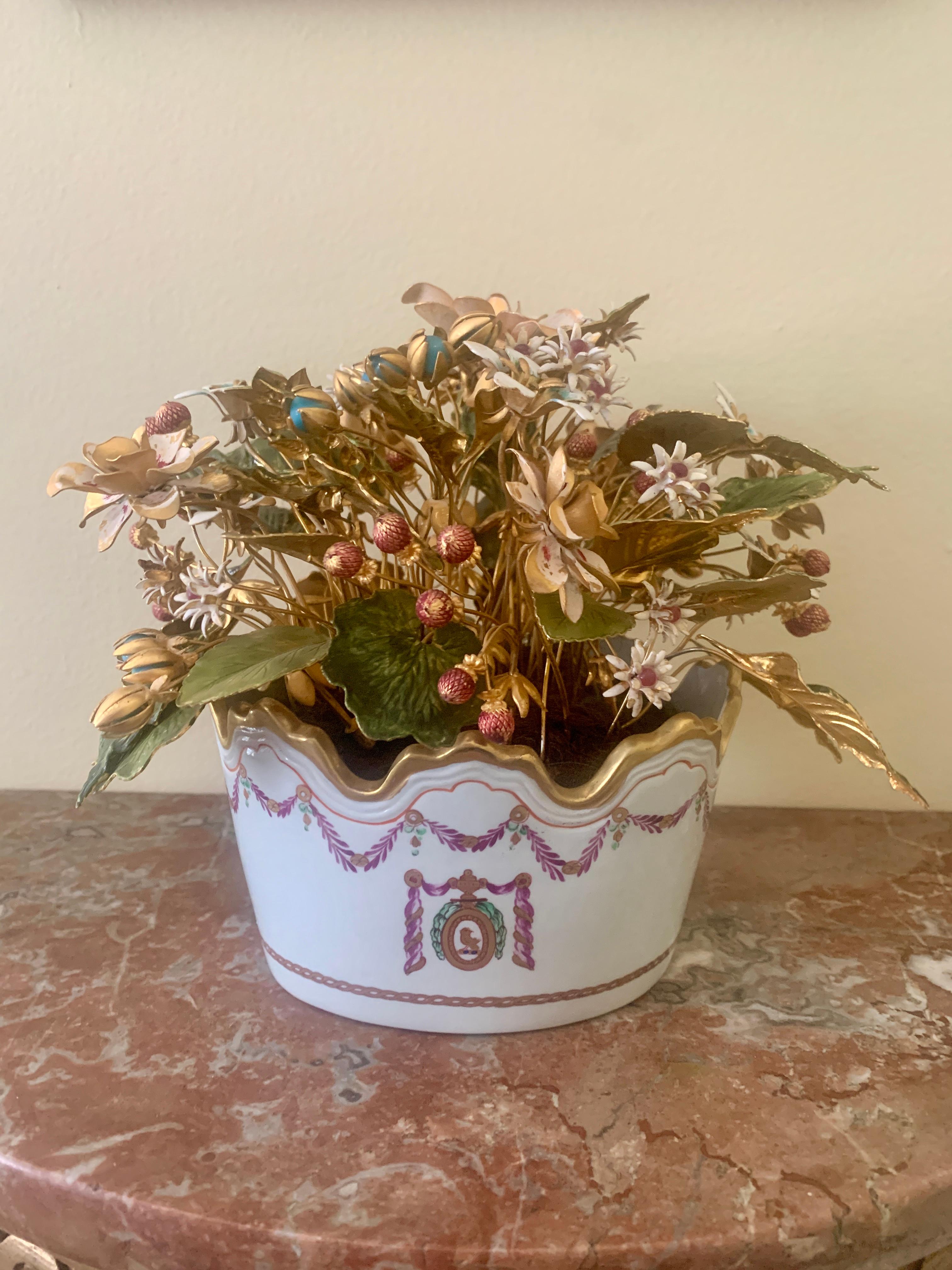 Bouquet di fiori smaltati Fleurs Des Siècles di Jane Hutcheson per Gorham in vendita 2