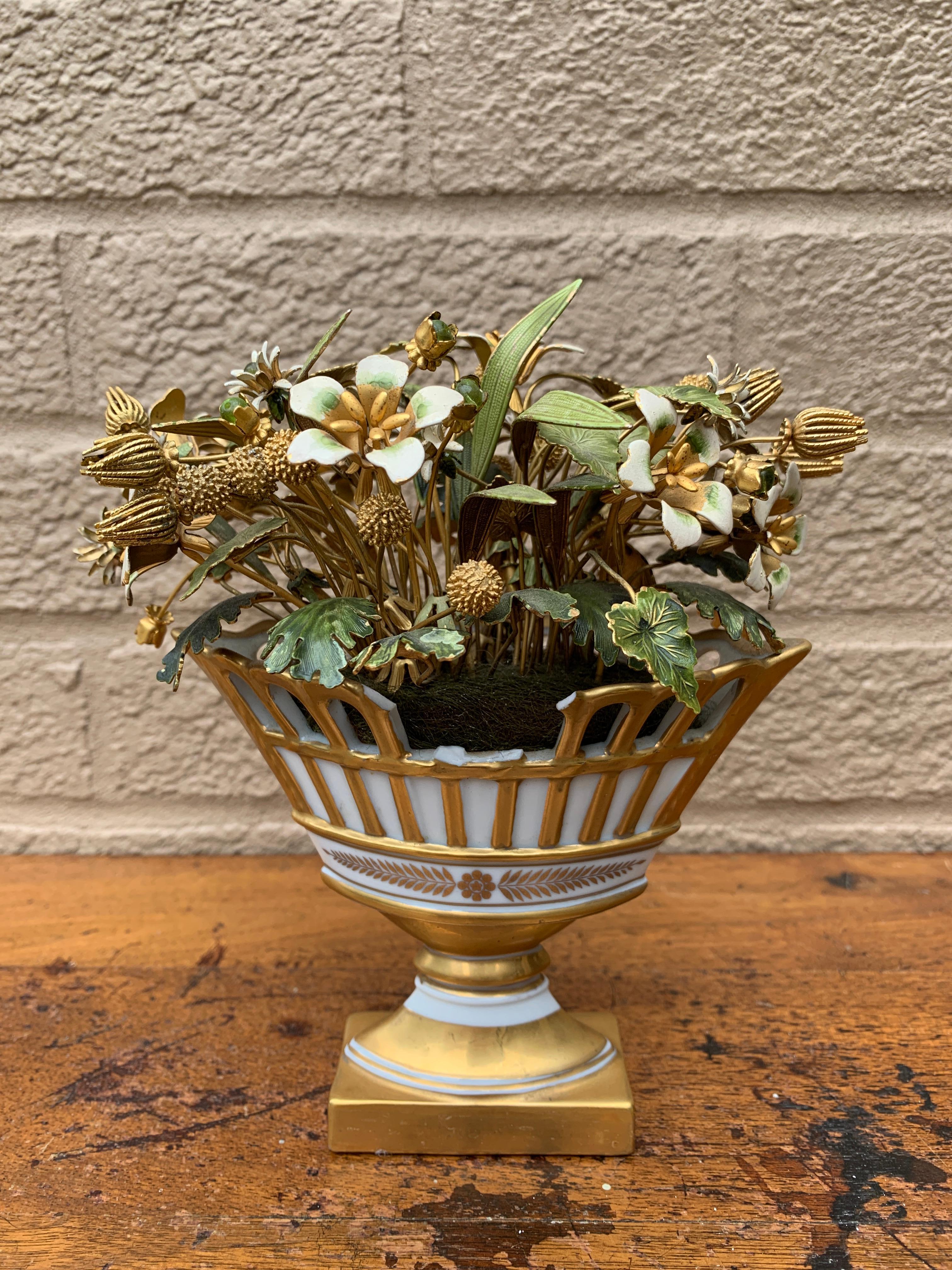 Fleurs Des Siècles Enamel Flower Bouquet by Jane Hutcheson for Gorham For Sale 3