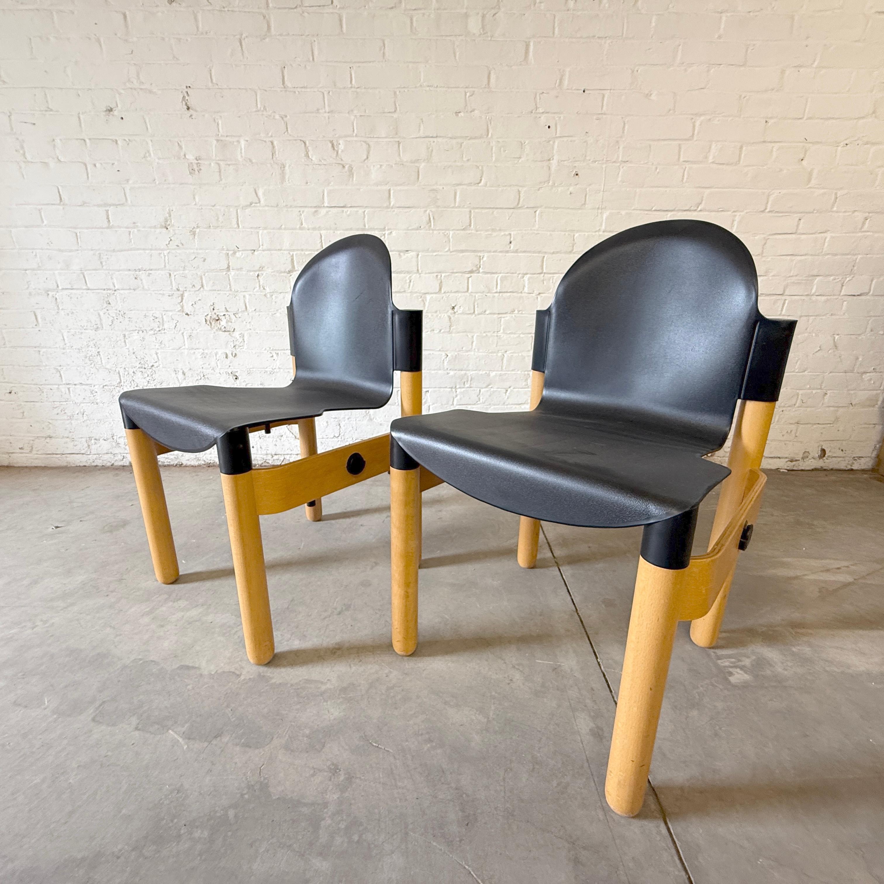 Sillas de comedor Flex 2000 de Gerd Lange para Thonet - Pareja Alemán en venta