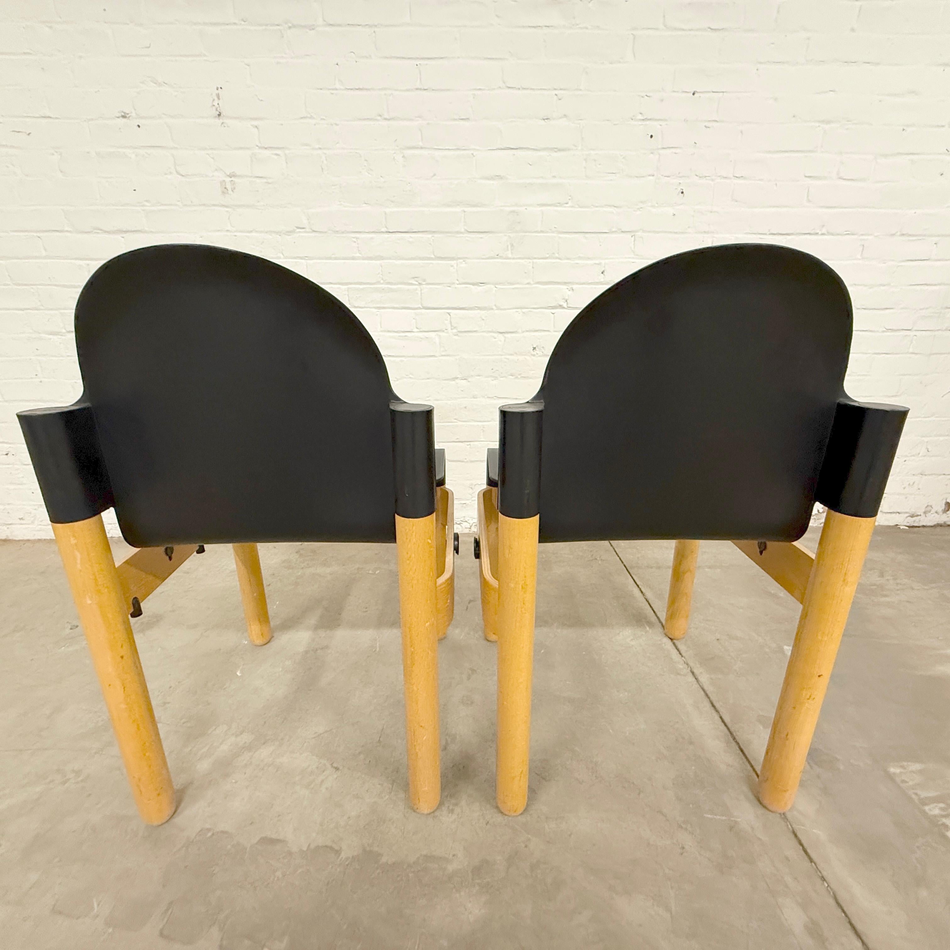 Sillas de comedor Flex 2000 de Gerd Lange para Thonet - Pareja siglo XX en venta