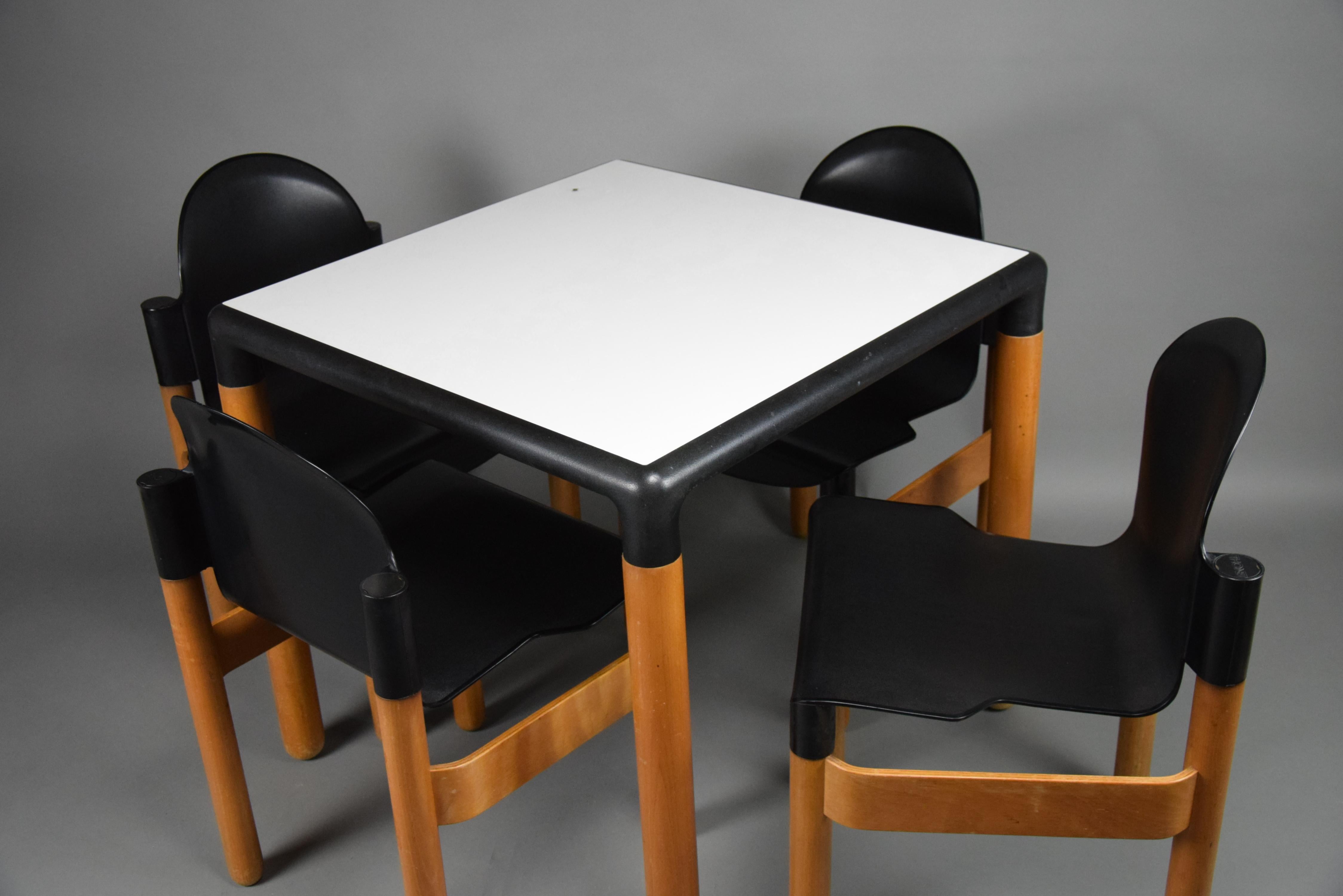 Late 20th Century Flex 2000 Dining Room Set by Gerd Lange for Thonet 1980 For Sale