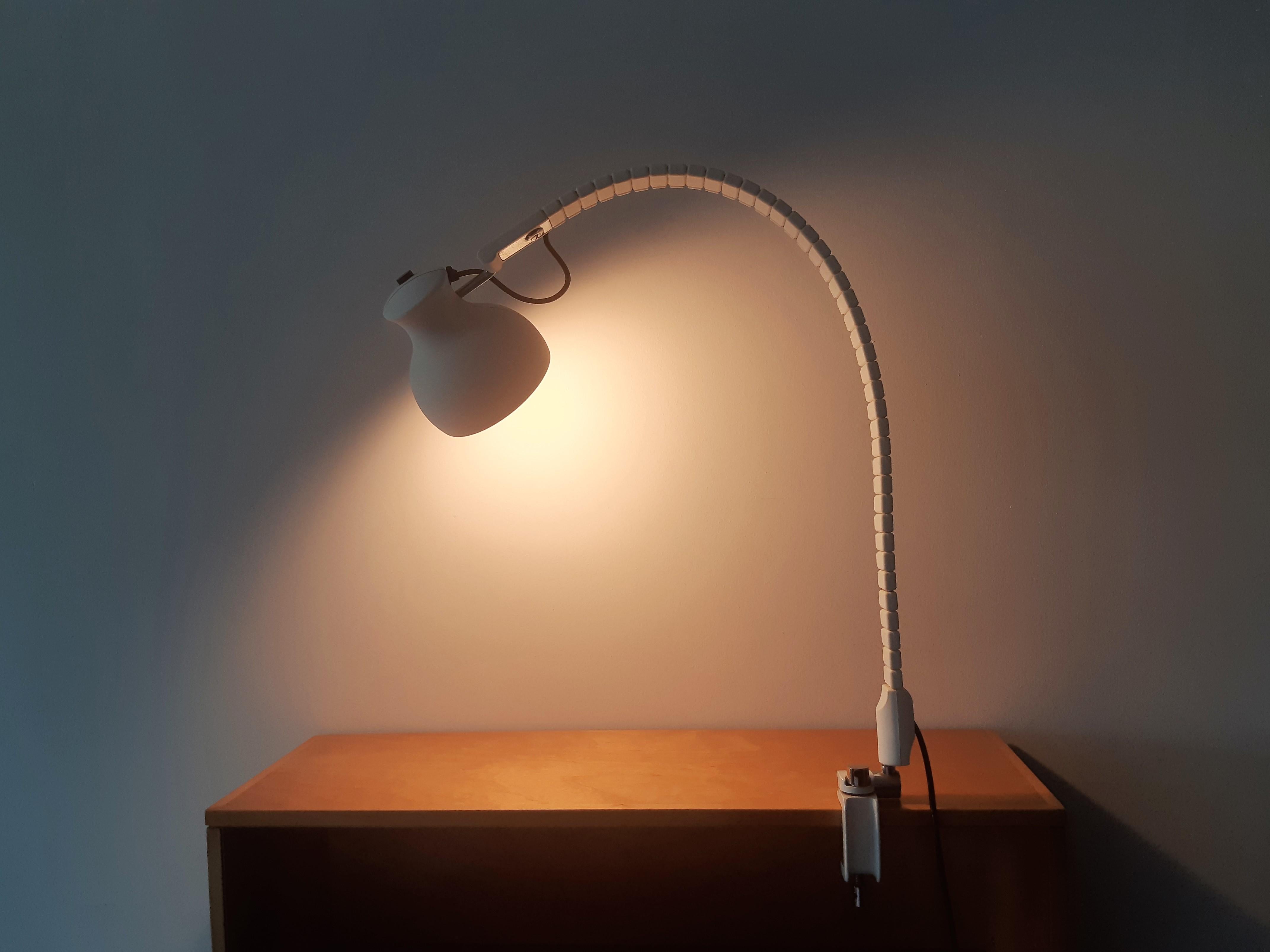 'Flex 659' Table Lamp by Elio Martinelli for Martinelli Luce, Italy 1970's For Sale 1