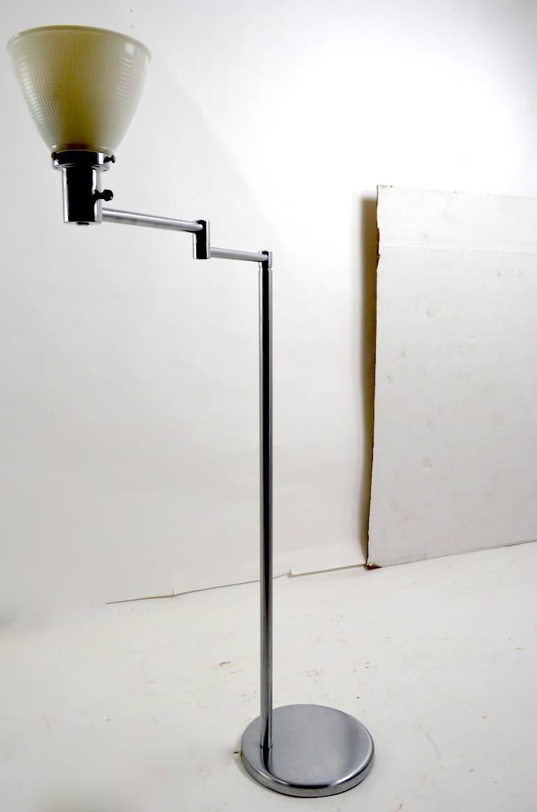 American Flex Arm Floor Lamp by Walter Von Nessen